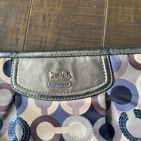 Coach Monogrammed Wristlet - Picture 4 of 10